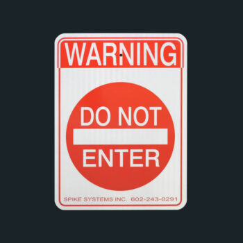 Warning Sign WS-007 – Spike Systems