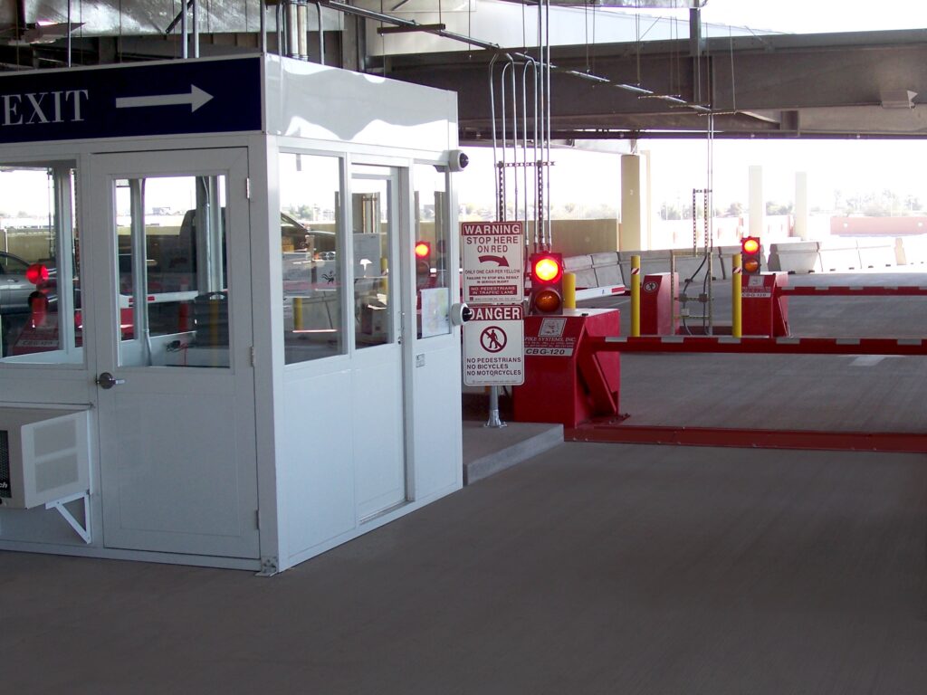Spike system at Phoenix international airport