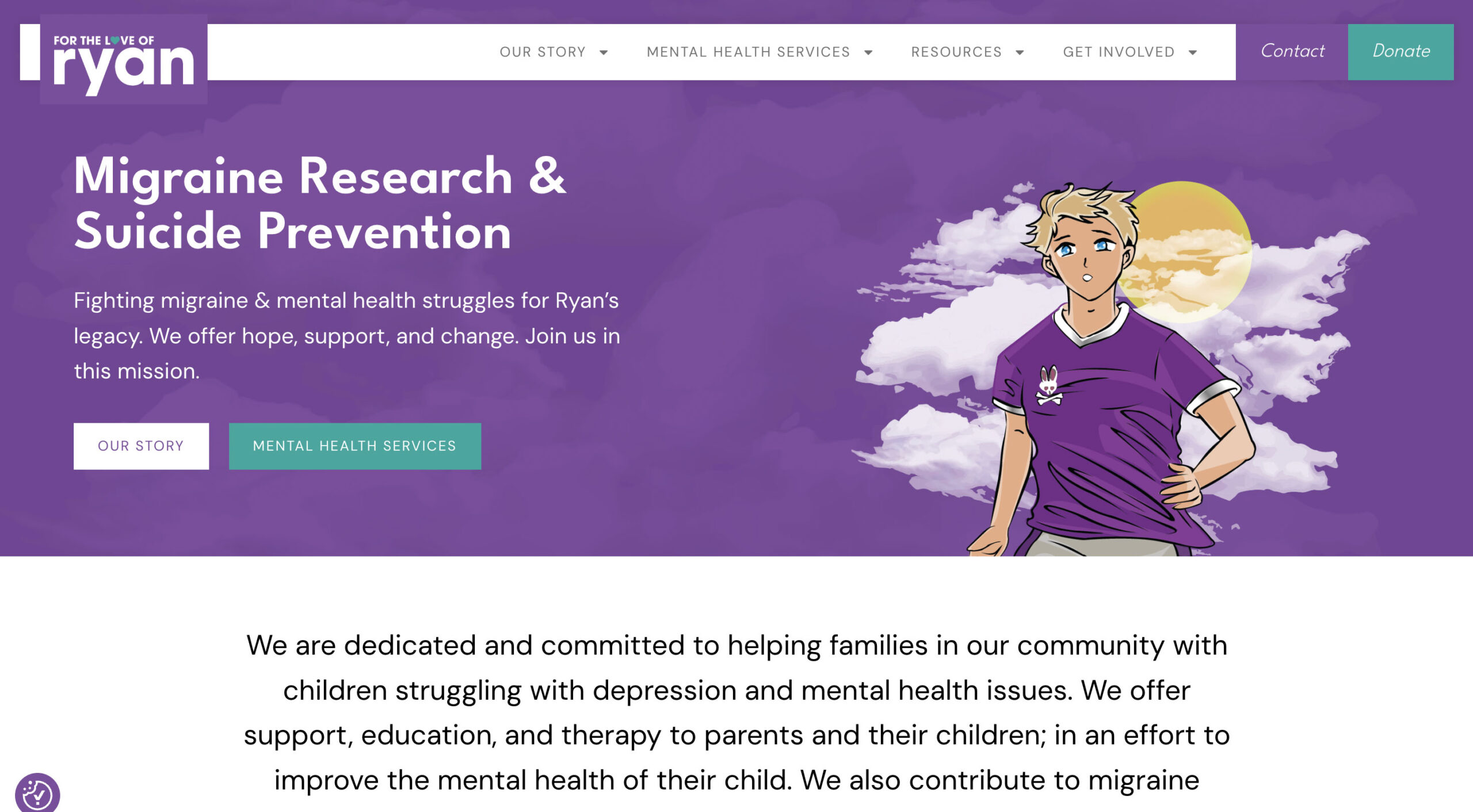 Supporting For The Love of Ryan